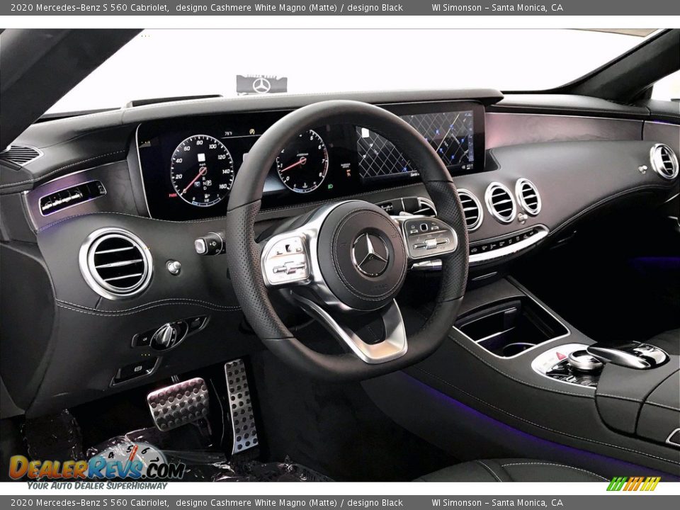 Dashboard of 2020 Mercedes-Benz S 560 Cabriolet Photo #4