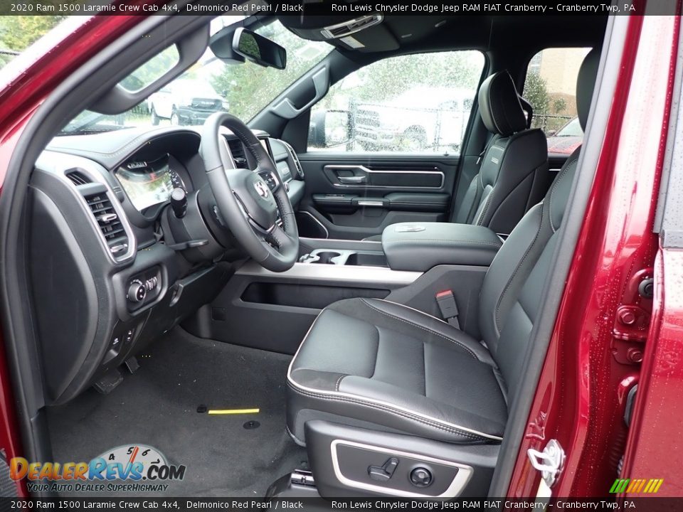 Front Seat of 2020 Ram 1500 Laramie Crew Cab 4x4 Photo #12
