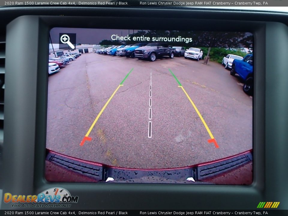 2020 Ram 1500 Laramie Crew Cab 4x4 Delmonico Red Pearl / Black Photo #19