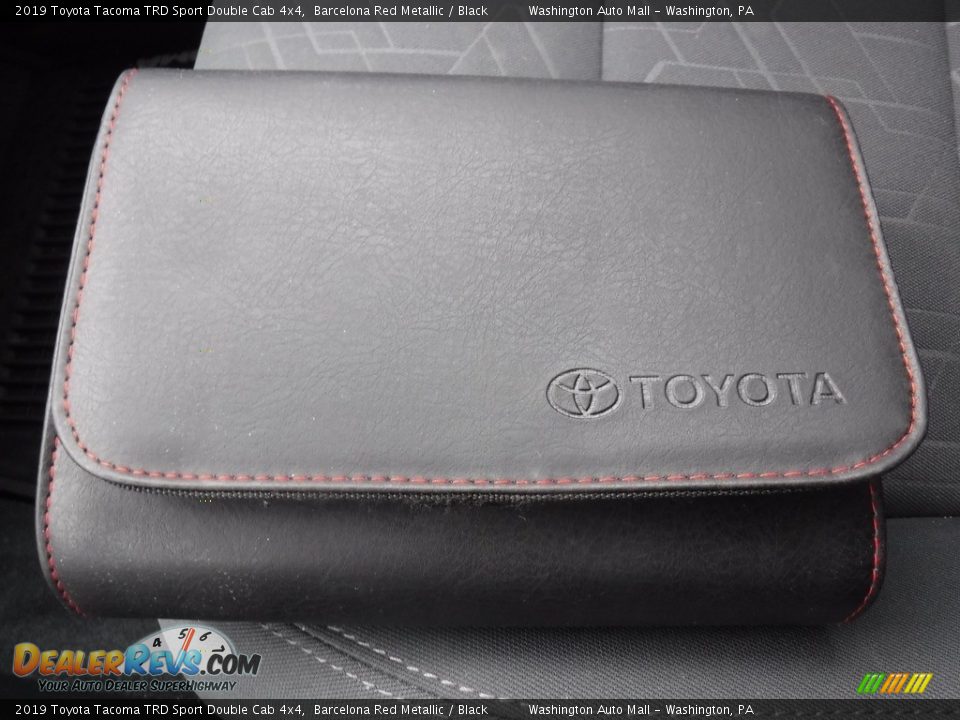 2019 Toyota Tacoma TRD Sport Double Cab 4x4 Barcelona Red Metallic / Black Photo #25