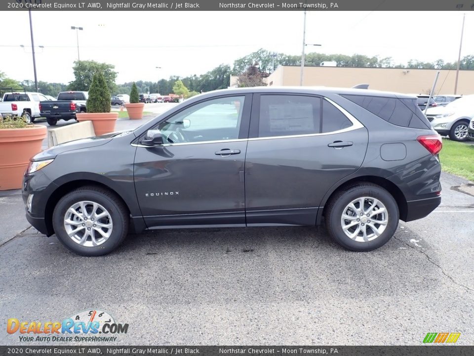 2020 Chevrolet Equinox LT AWD Nightfall Gray Metallic / Jet Black Photo #3