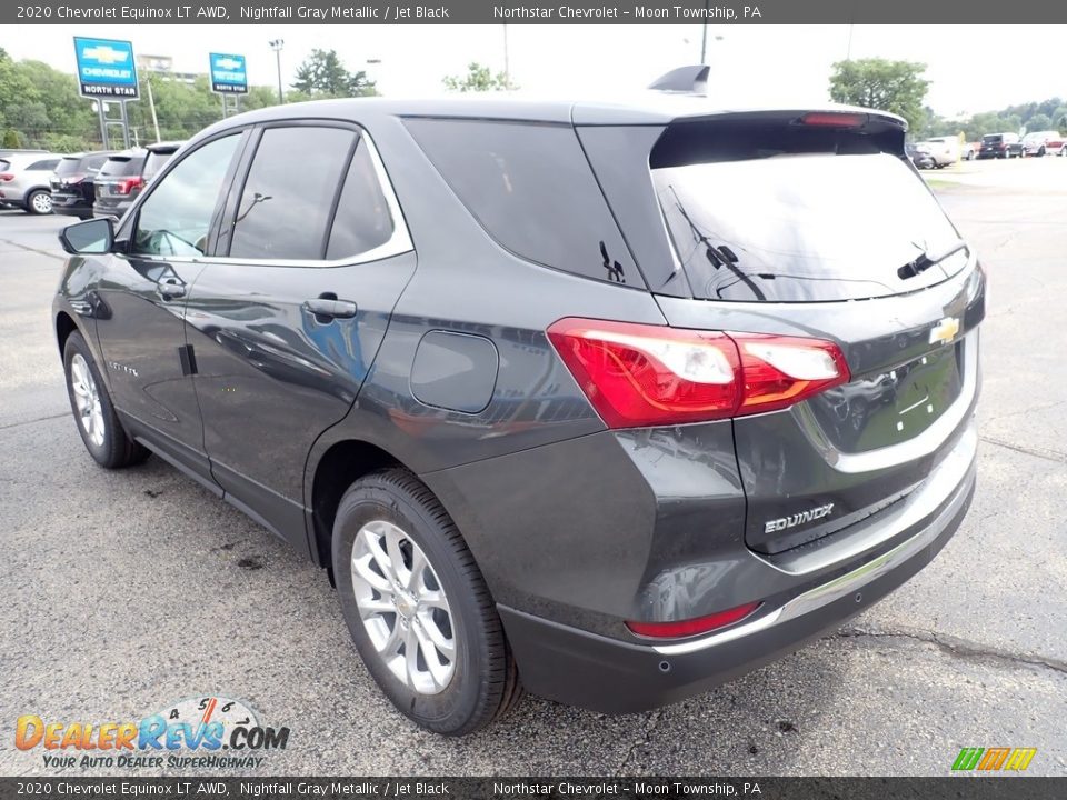 2020 Chevrolet Equinox LT AWD Nightfall Gray Metallic / Jet Black Photo #4