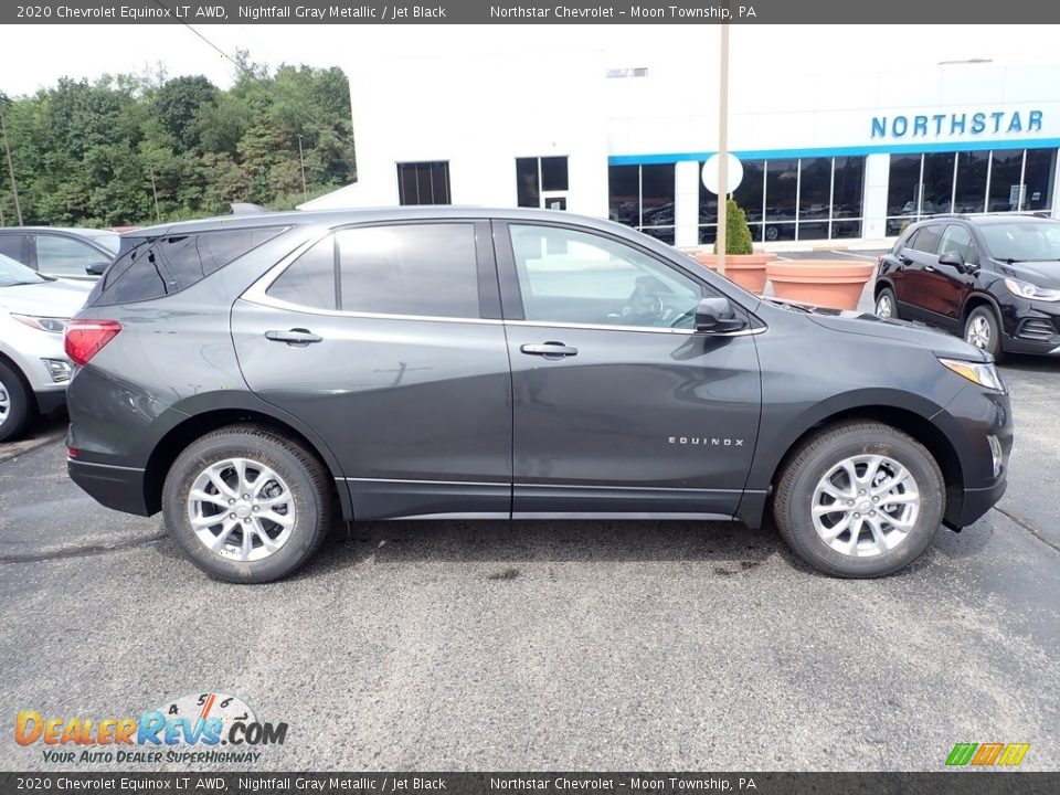 2020 Chevrolet Equinox LT AWD Nightfall Gray Metallic / Jet Black Photo #7