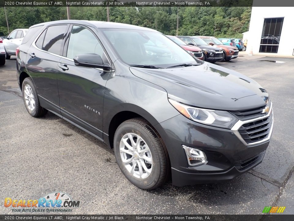 2020 Chevrolet Equinox LT AWD Nightfall Gray Metallic / Jet Black Photo #8