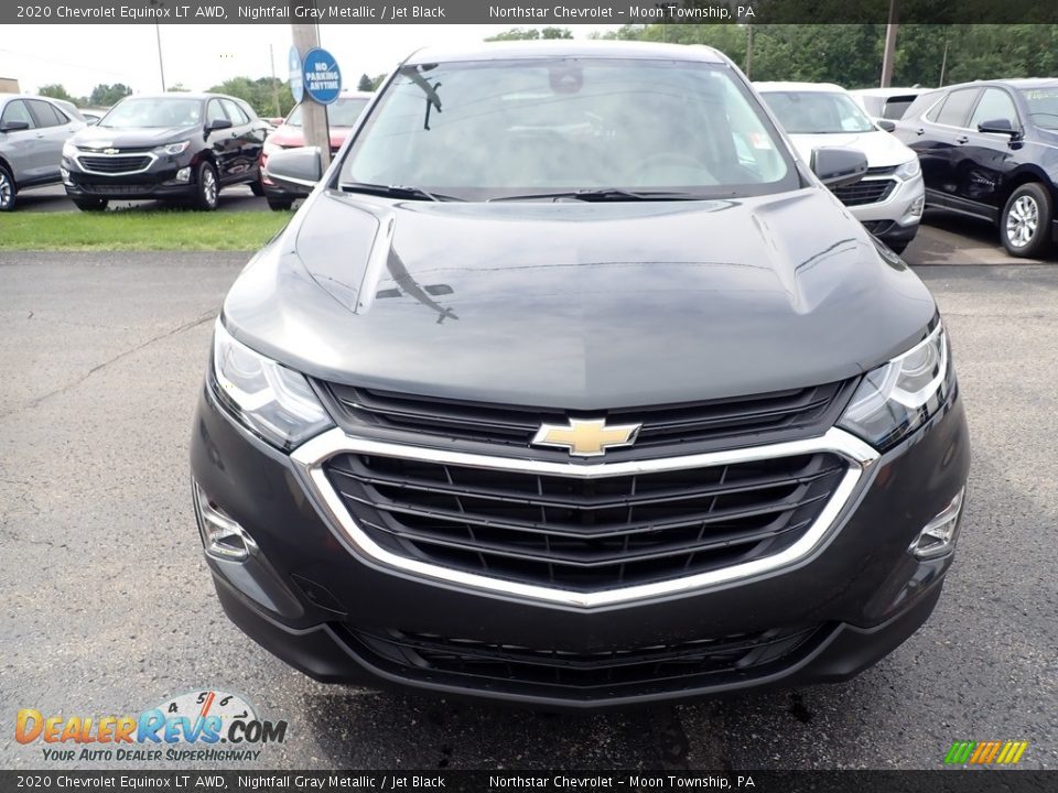 2020 Chevrolet Equinox LT AWD Nightfall Gray Metallic / Jet Black Photo #9