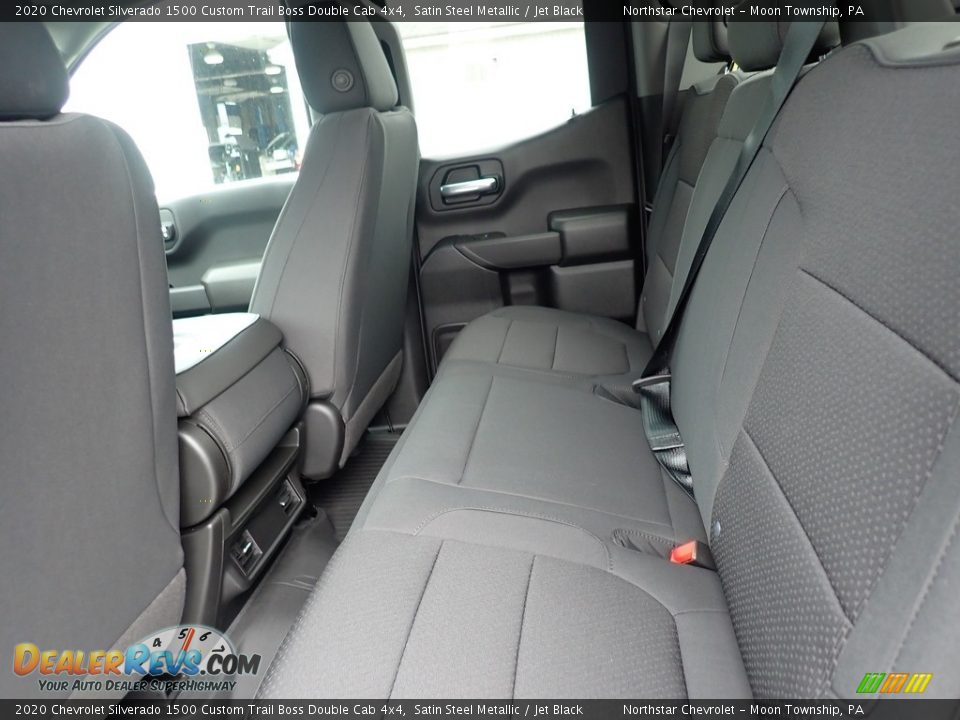 2020 Chevrolet Silverado 1500 Custom Trail Boss Double Cab 4x4 Satin Steel Metallic / Jet Black Photo #13