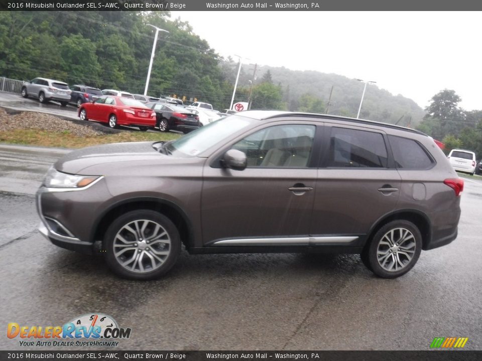 Quartz Brown 2016 Mitsubishi Outlander SEL S-AWC Photo #6