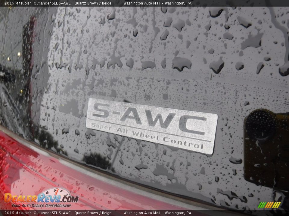 2016 Mitsubishi Outlander SEL S-AWC Logo Photo #10