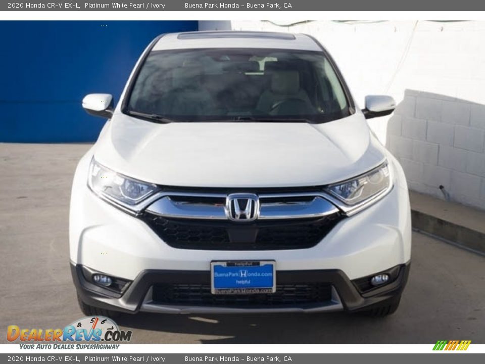 2020 Honda CR-V EX-L Platinum White Pearl / Ivory Photo #3