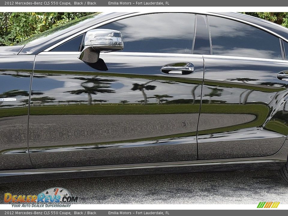 2012 Mercedes-Benz CLS 550 Coupe Black / Black Photo #18