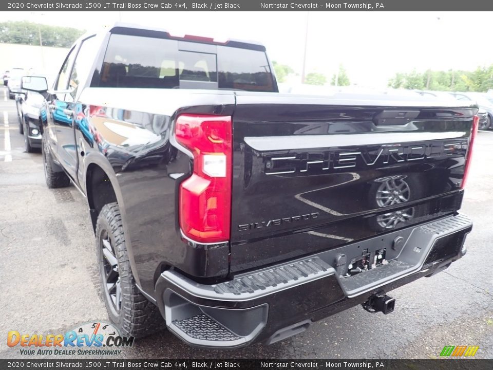 2020 Chevrolet Silverado 1500 LT Trail Boss Crew Cab 4x4 Black / Jet Black Photo #4