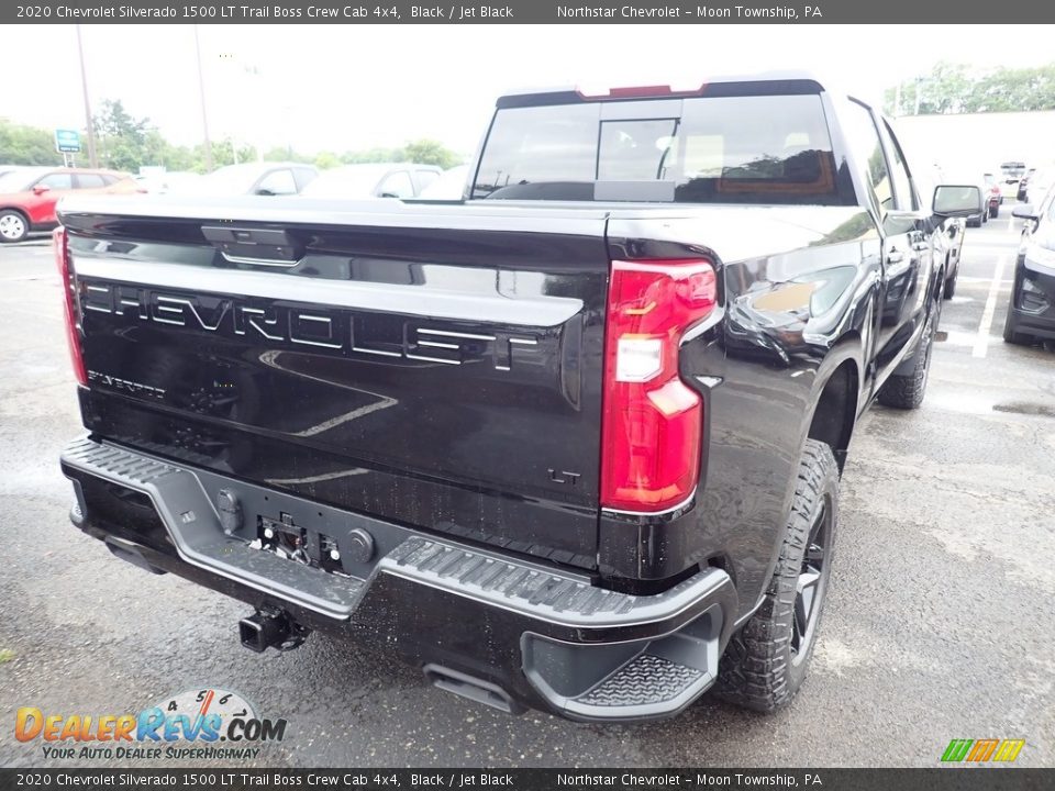 2020 Chevrolet Silverado 1500 LT Trail Boss Crew Cab 4x4 Black / Jet Black Photo #6