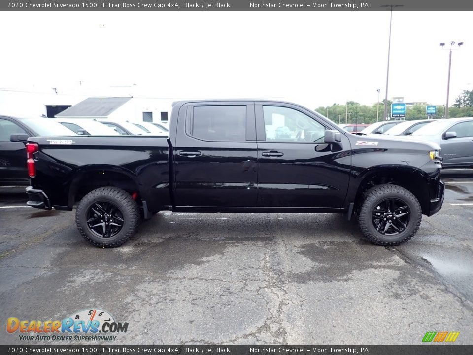 2020 Chevrolet Silverado 1500 LT Trail Boss Crew Cab 4x4 Black / Jet Black Photo #7