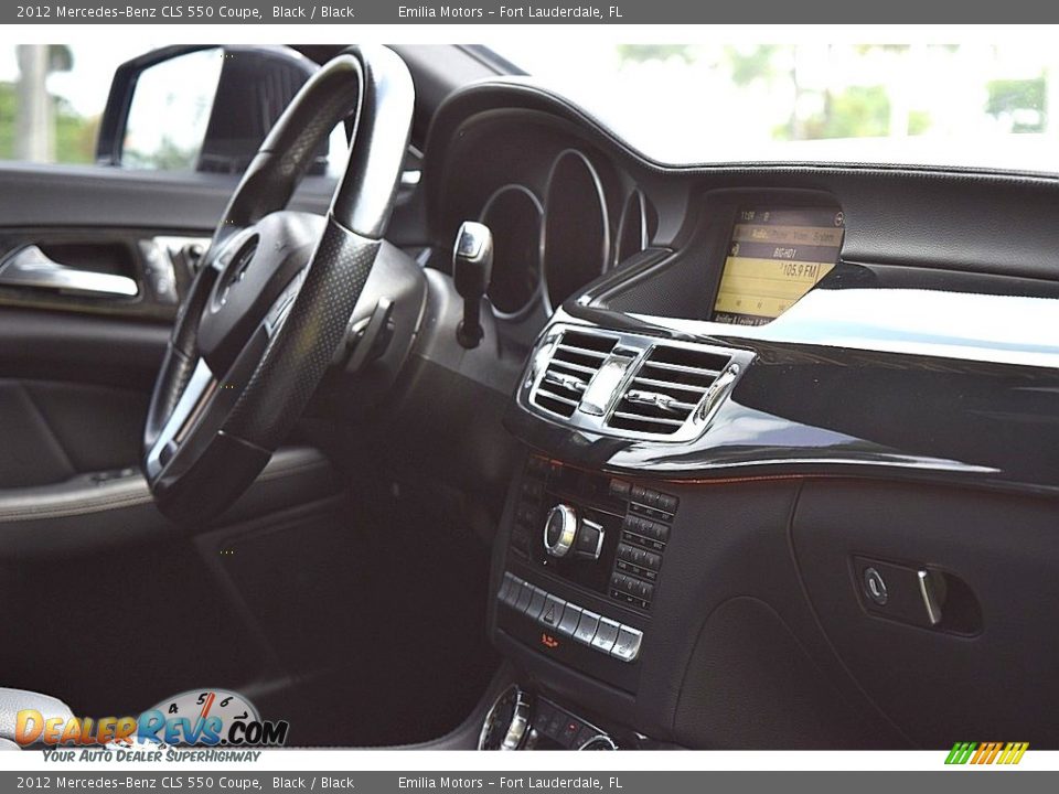 2012 Mercedes-Benz CLS 550 Coupe Black / Black Photo #41