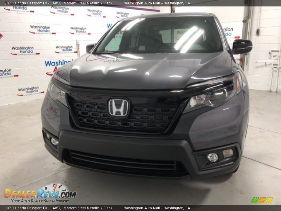 2020 Honda Passport EX-L AWD Modern Steel Metallic / Black Photo #5