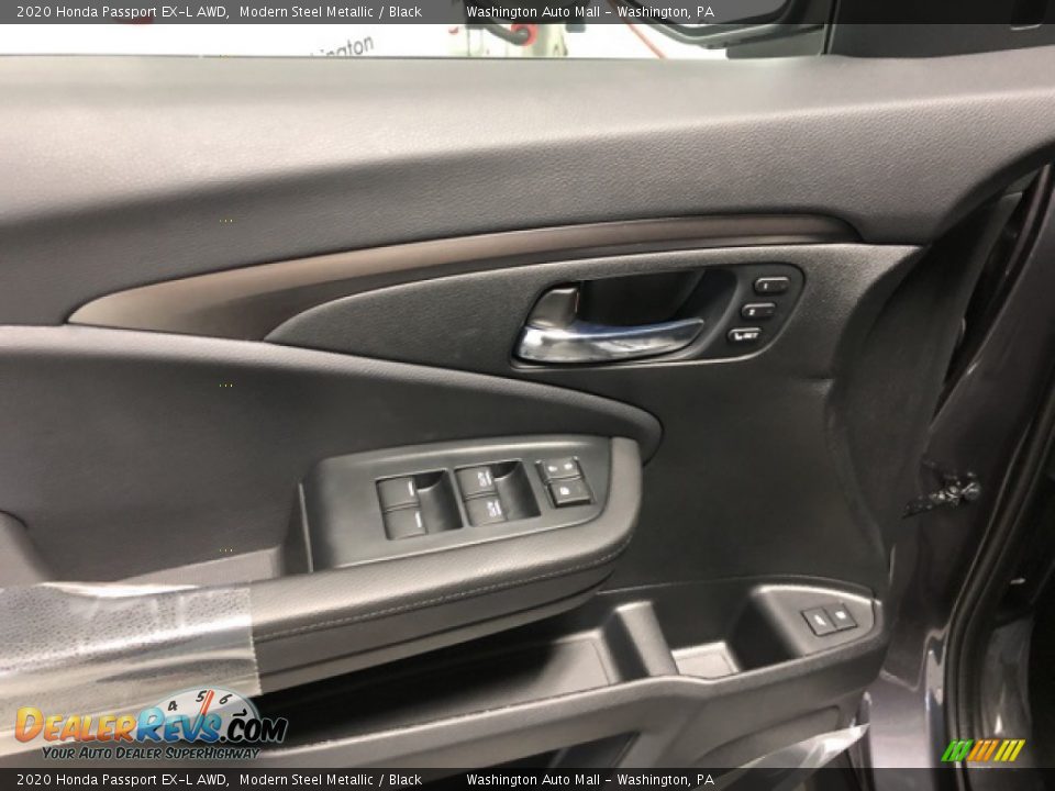 2020 Honda Passport EX-L AWD Modern Steel Metallic / Black Photo #9