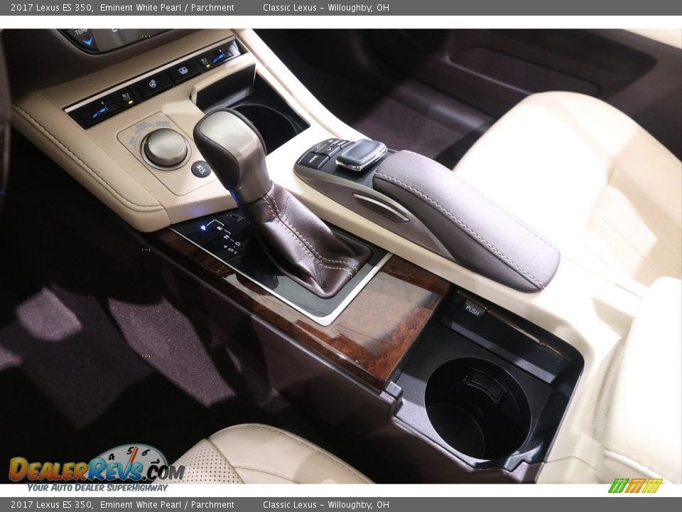 2017 Lexus ES 350 Eminent White Pearl / Parchment Photo #13