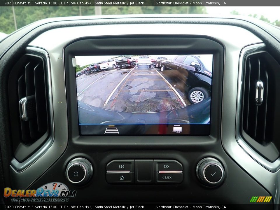 2020 Chevrolet Silverado 1500 LT Double Cab 4x4 Satin Steel Metallic / Jet Black Photo #18