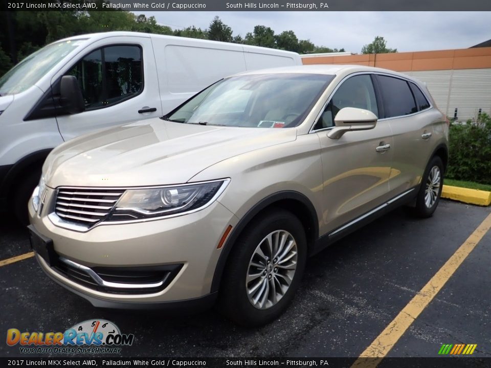 2017 Lincoln MKX Select AWD Palladium White Gold / Cappuccino Photo #1