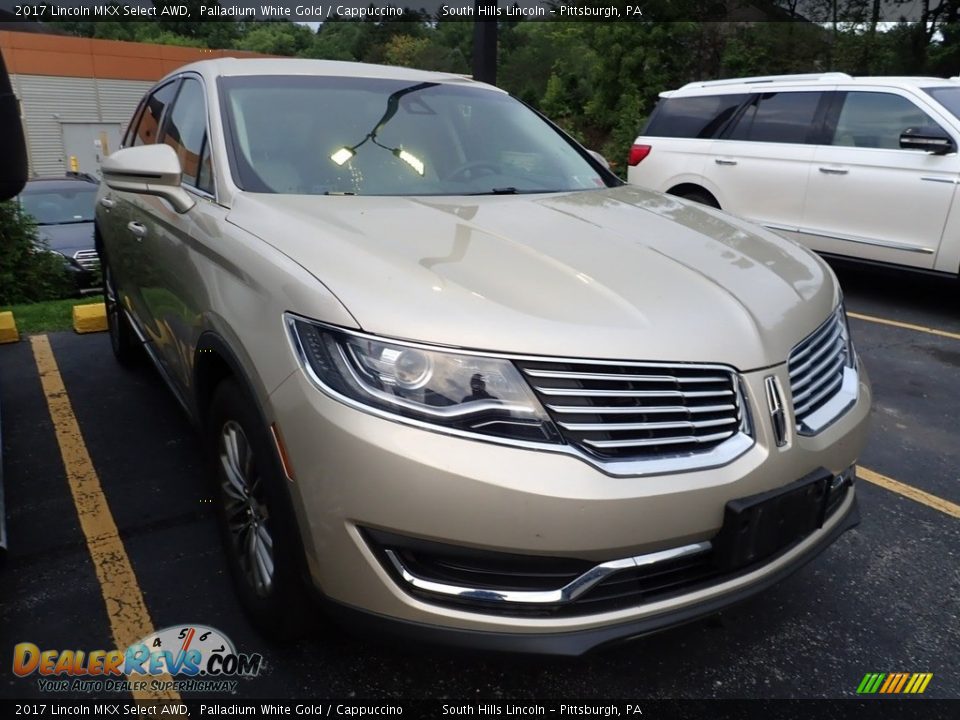 2017 Lincoln MKX Select AWD Palladium White Gold / Cappuccino Photo #4