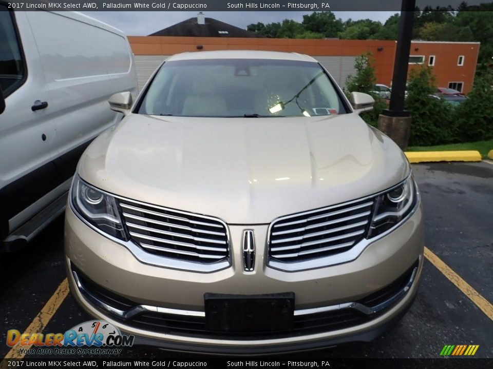 2017 Lincoln MKX Select AWD Palladium White Gold / Cappuccino Photo #5