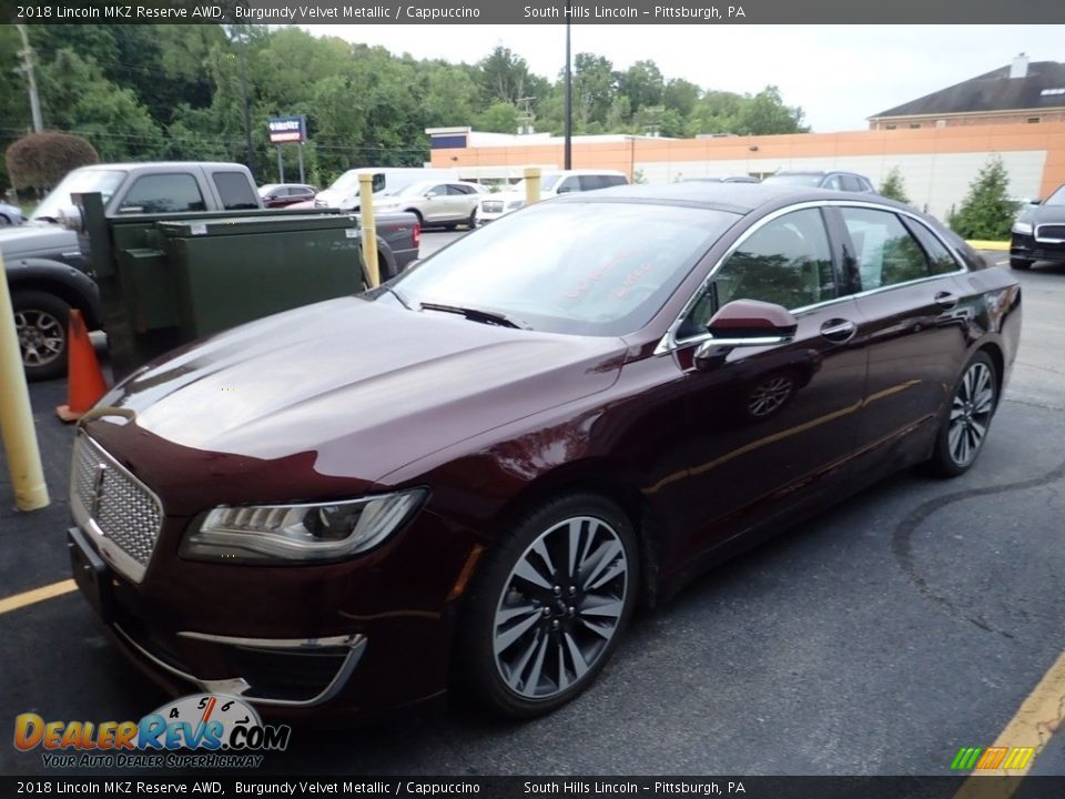 Burgundy Velvet Metallic 2018 Lincoln MKZ Reserve AWD Photo #1