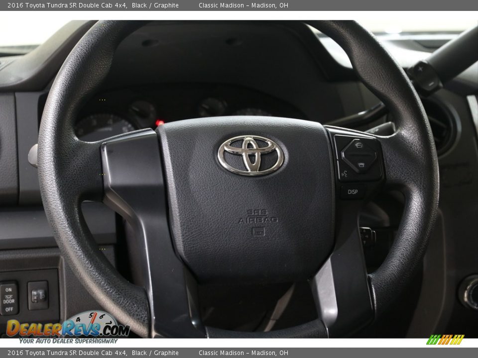 2016 Toyota Tundra SR Double Cab 4x4 Steering Wheel Photo #6