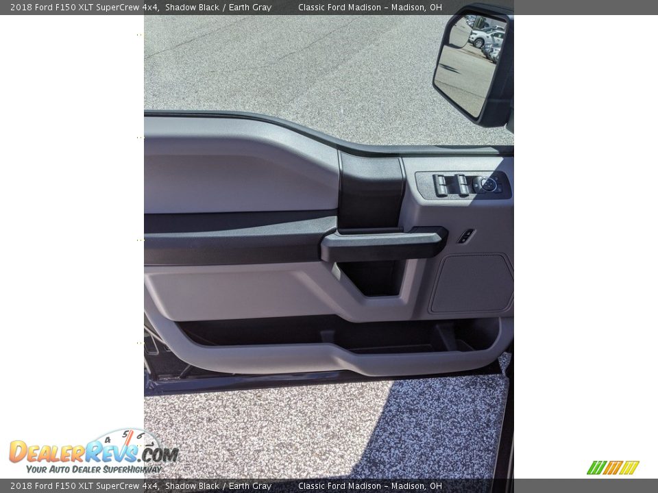 2018 Ford F150 XLT SuperCrew 4x4 Shadow Black / Earth Gray Photo #11