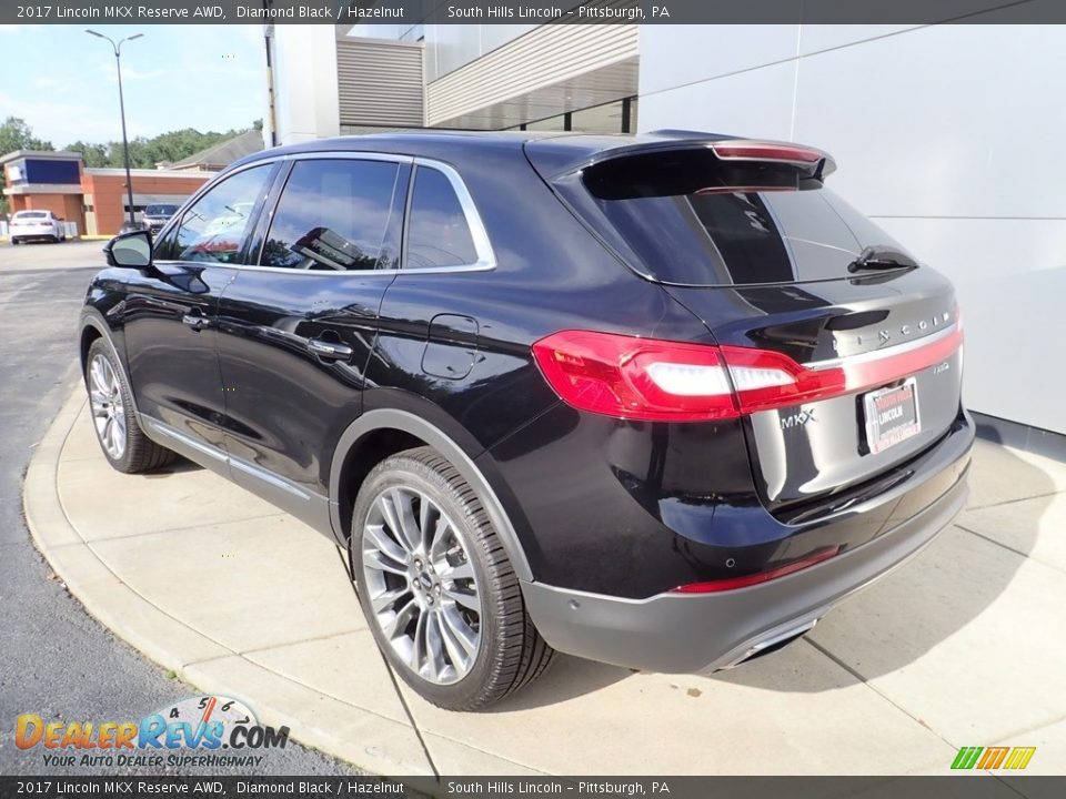 Diamond Black 2017 Lincoln MKX Reserve AWD Photo #3