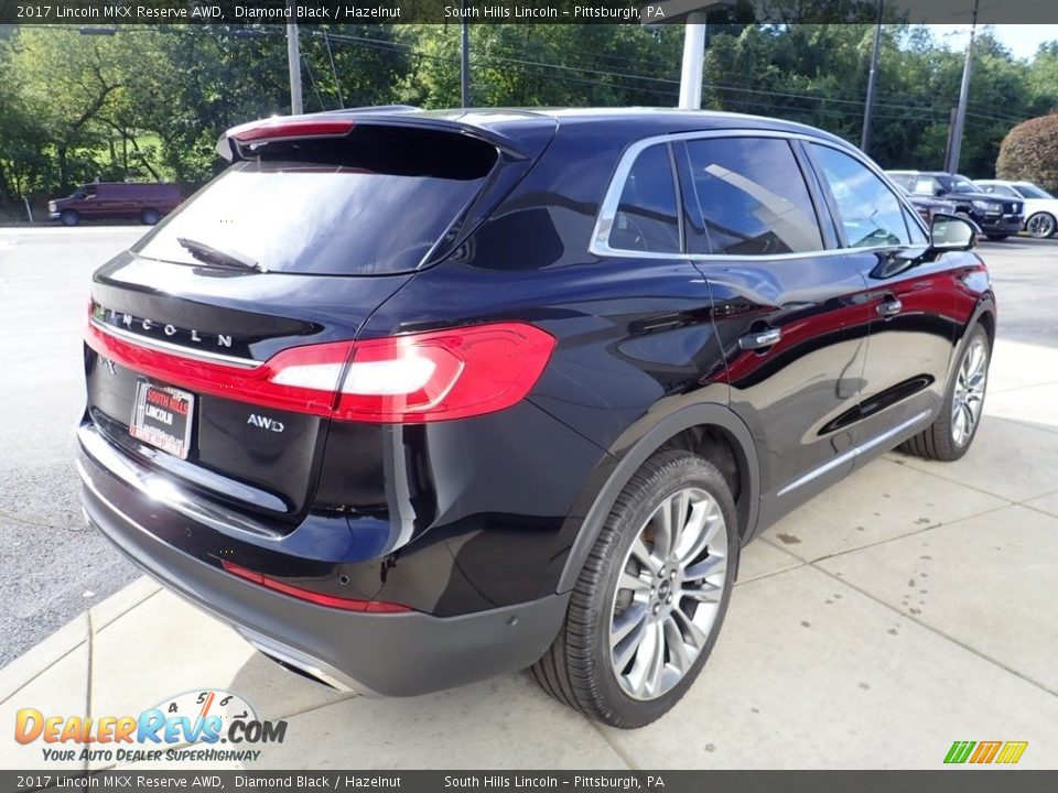 Diamond Black 2017 Lincoln MKX Reserve AWD Photo #6