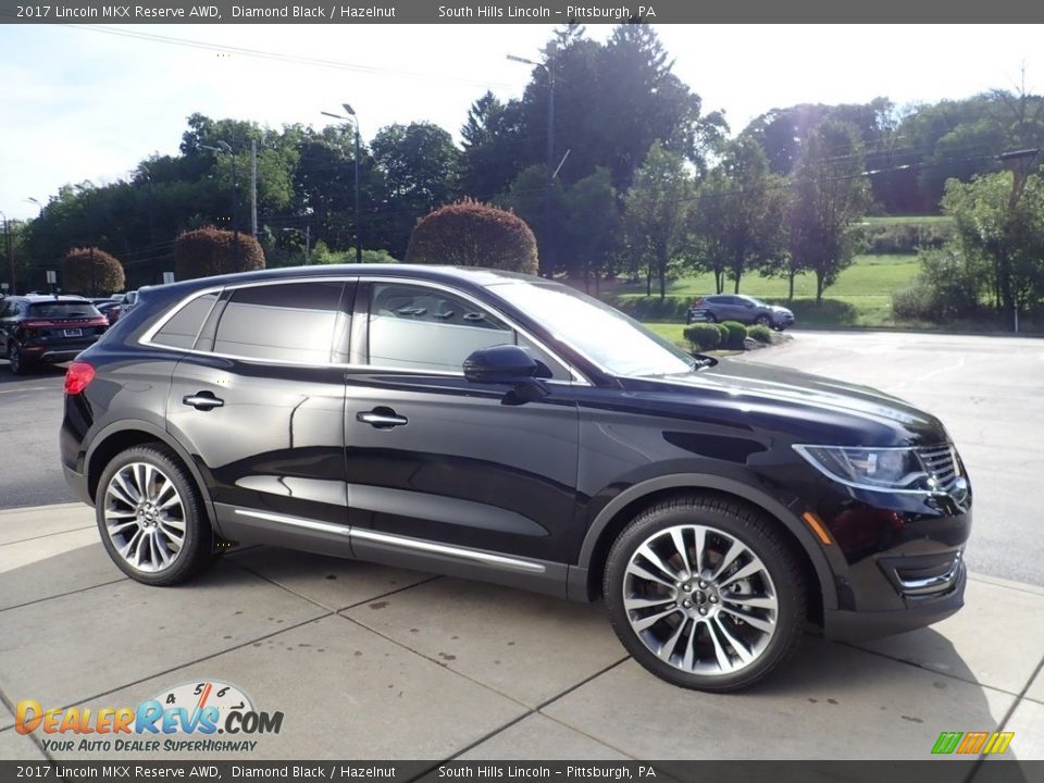 Diamond Black 2017 Lincoln MKX Reserve AWD Photo #7