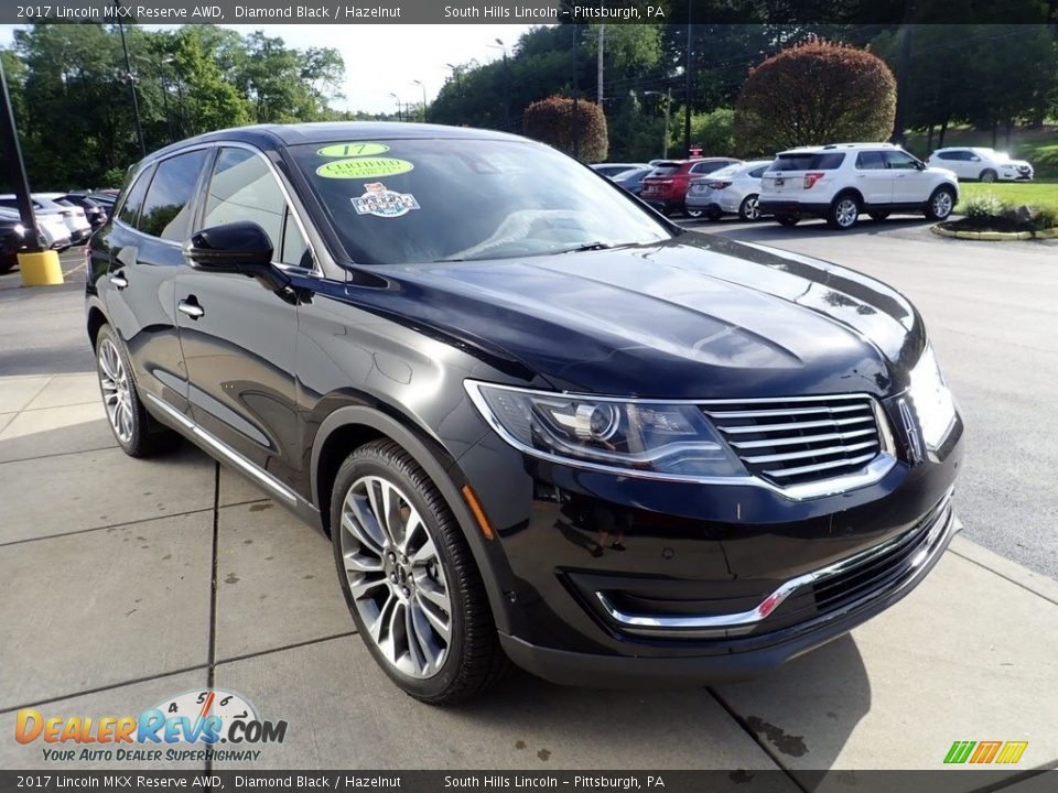Front 3/4 View of 2017 Lincoln MKX Reserve AWD Photo #8