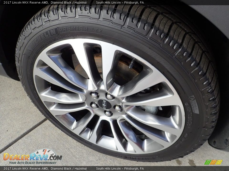 2017 Lincoln MKX Reserve AWD Wheel Photo #10