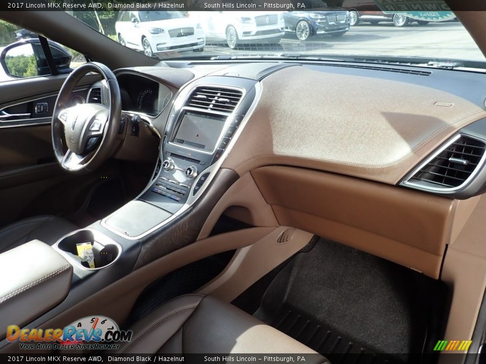 Dashboard of 2017 Lincoln MKX Reserve AWD Photo #12