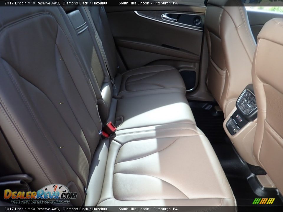 Rear Seat of 2017 Lincoln MKX Reserve AWD Photo #14