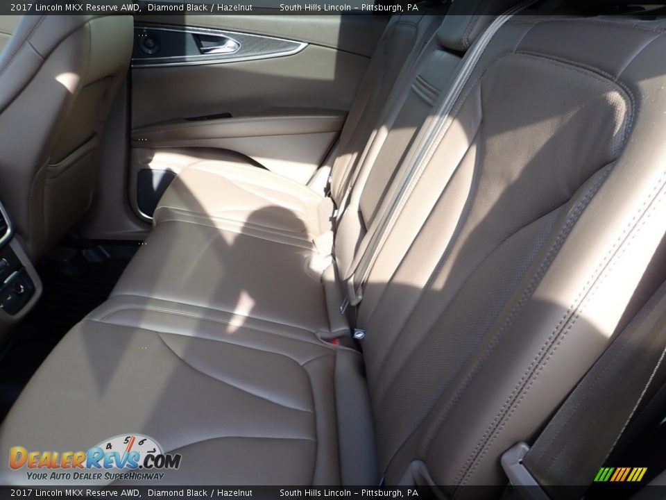 Rear Seat of 2017 Lincoln MKX Reserve AWD Photo #16