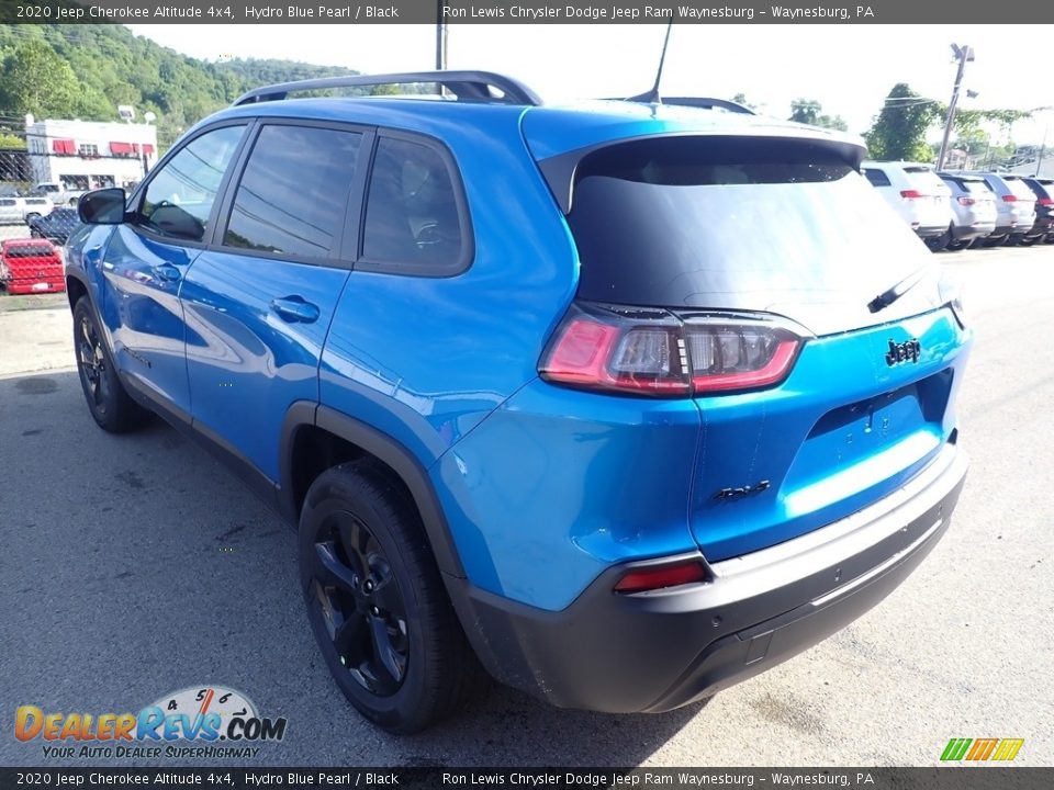 2020 Jeep Cherokee Altitude 4x4 Hydro Blue Pearl / Black Photo #4