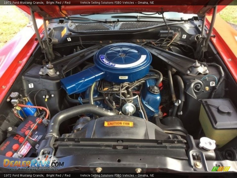 1972 Ford Mustang Grande 302ci OHV 16-Valve V8 Engine Photo #2