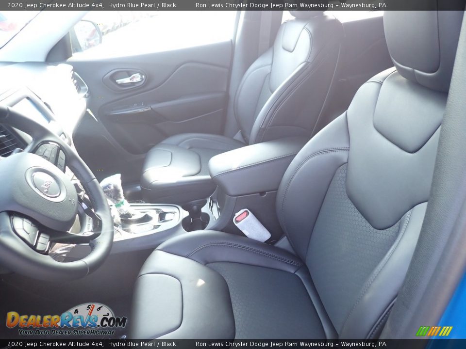 2020 Jeep Cherokee Altitude 4x4 Hydro Blue Pearl / Black Photo #15