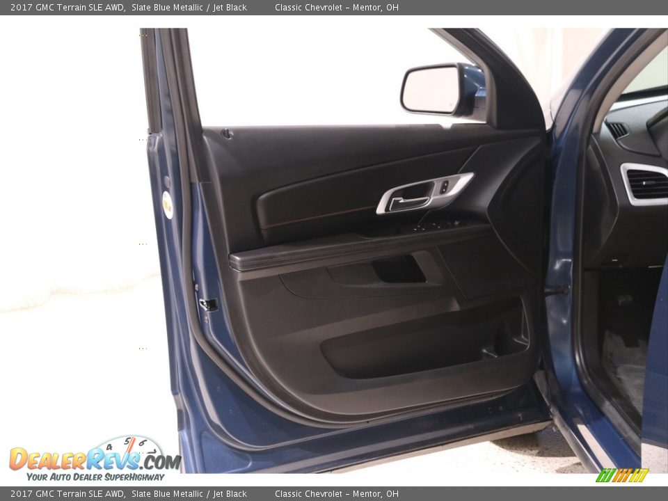 2017 GMC Terrain SLE AWD Slate Blue Metallic / Jet Black Photo #4