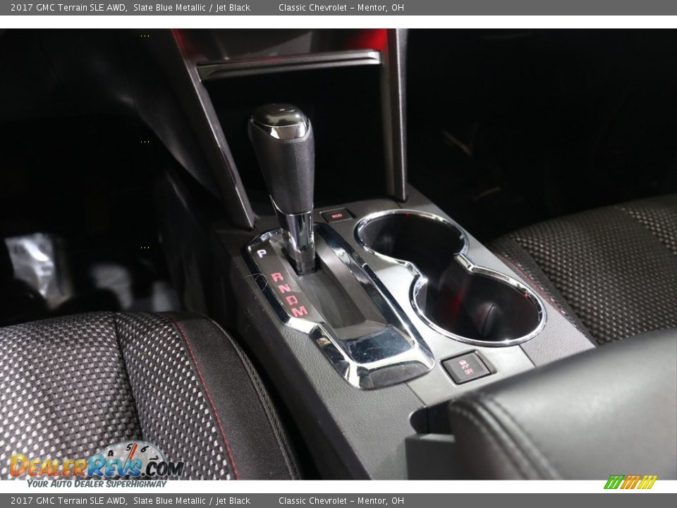 2017 GMC Terrain SLE AWD Slate Blue Metallic / Jet Black Photo #11