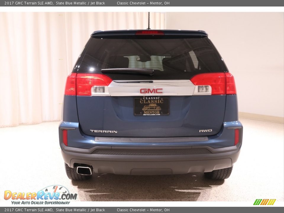 2017 GMC Terrain SLE AWD Slate Blue Metallic / Jet Black Photo #15