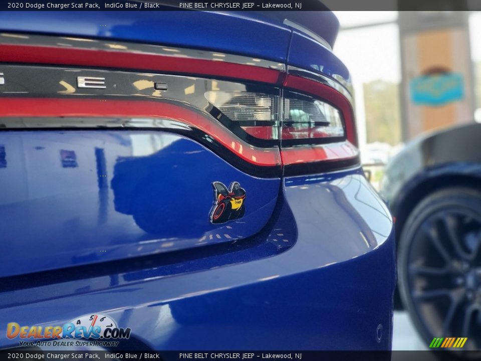 2020 Dodge Charger Scat Pack IndiGo Blue / Black Photo #12