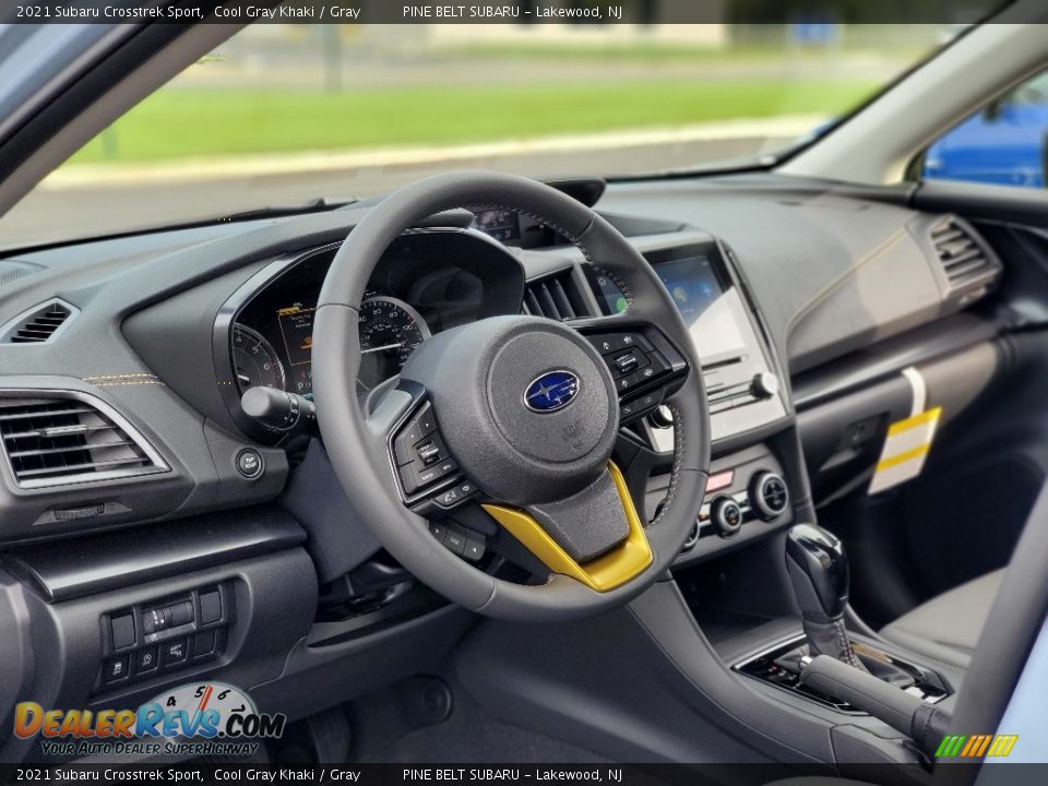 2021 Subaru Crosstrek Sport Steering Wheel Photo #12