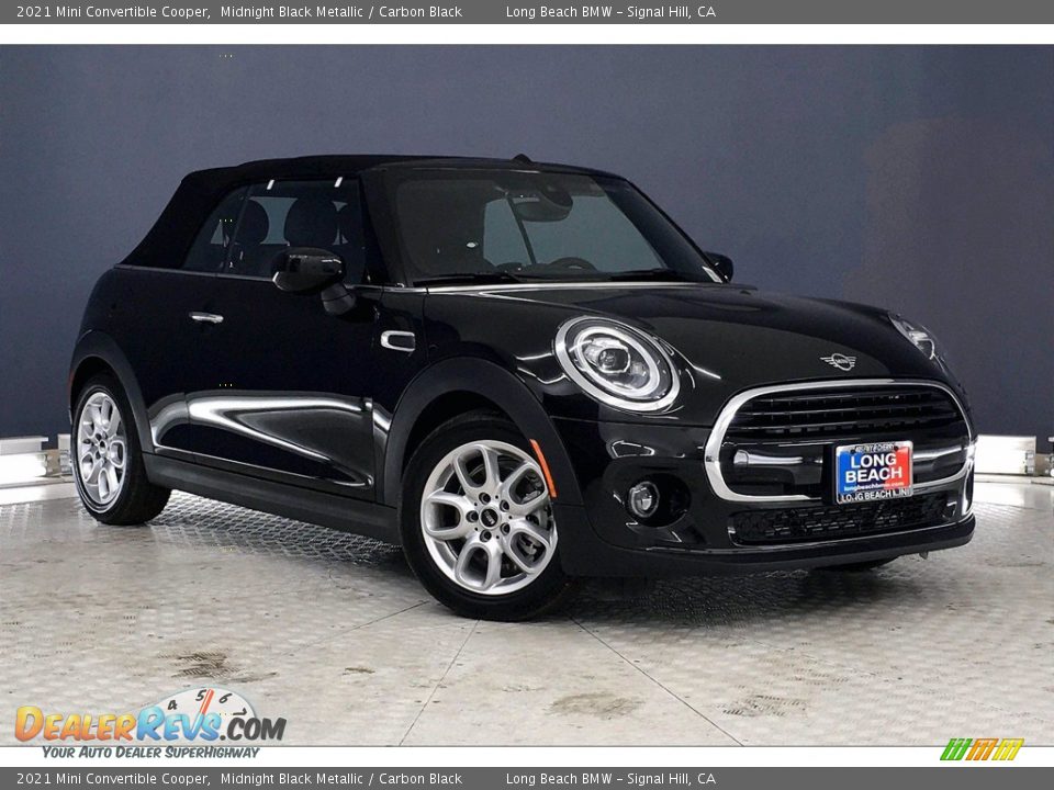 Front 3/4 View of 2021 Mini Convertible Cooper Photo #19