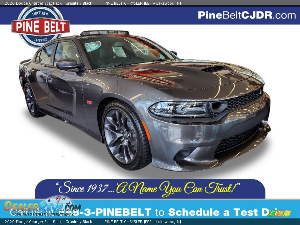 2020 Dodge Charger Scat Pack Granite / Black Photo #1