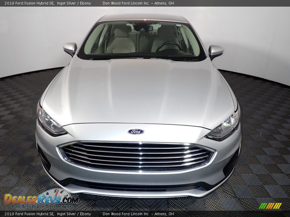 2019 Ford Fusion Hybrid SE Ingot Silver / Ebony Photo #4