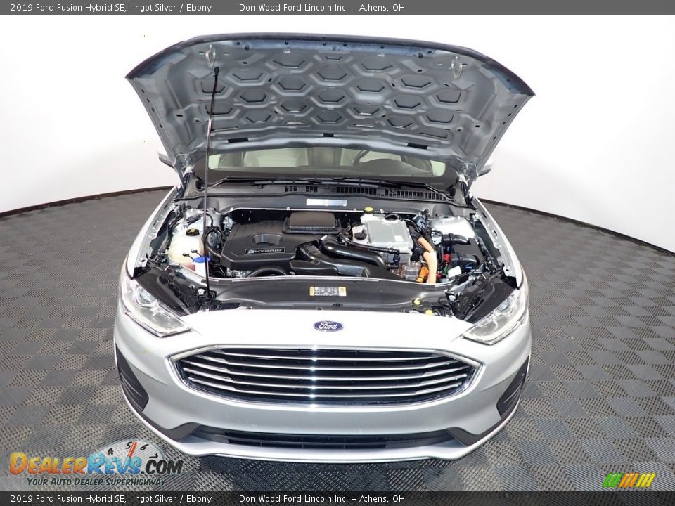 2019 Ford Fusion Hybrid SE Ingot Silver / Ebony Photo #5