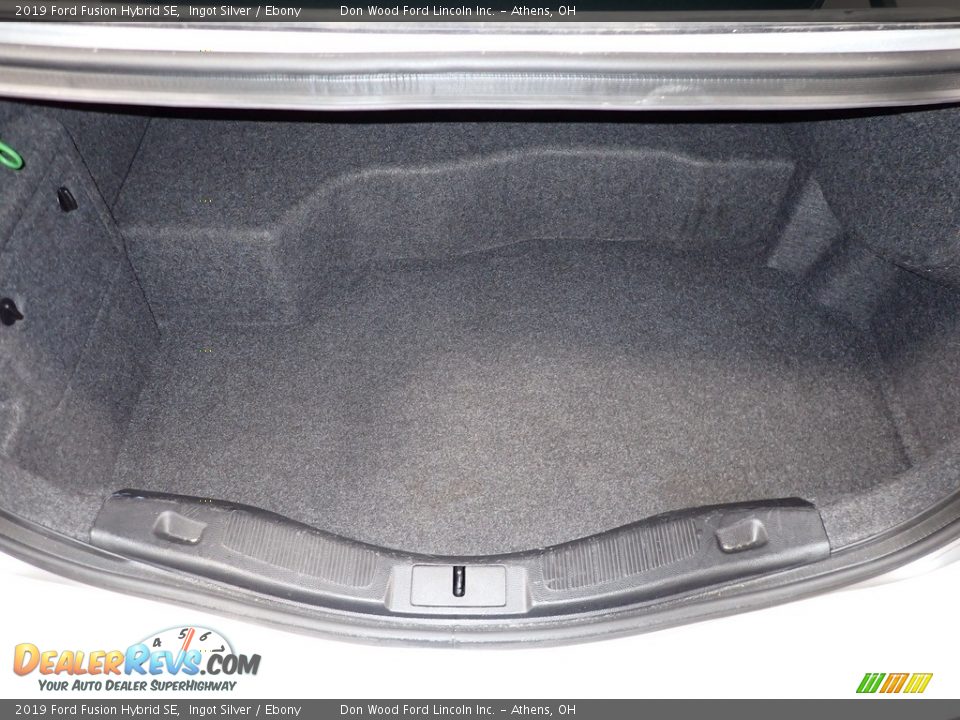 2019 Ford Fusion Hybrid SE Ingot Silver / Ebony Photo #13