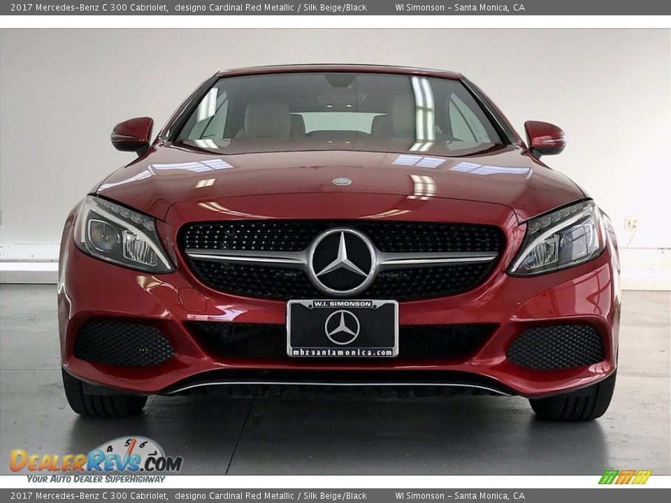 2017 Mercedes-Benz C 300 Cabriolet designo Cardinal Red Metallic / Silk Beige/Black Photo #2